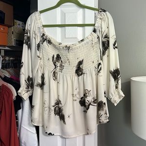 Off the shoulder top